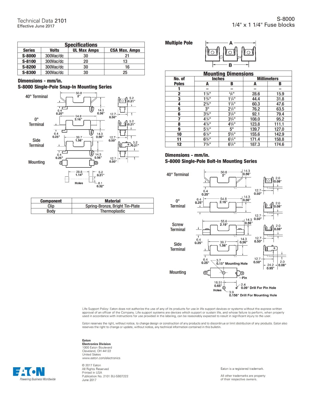 BK-S-8202系列6*30熔斷器座型號(hào) BK-S-8202系列6*30熔斷器座型號(hào)