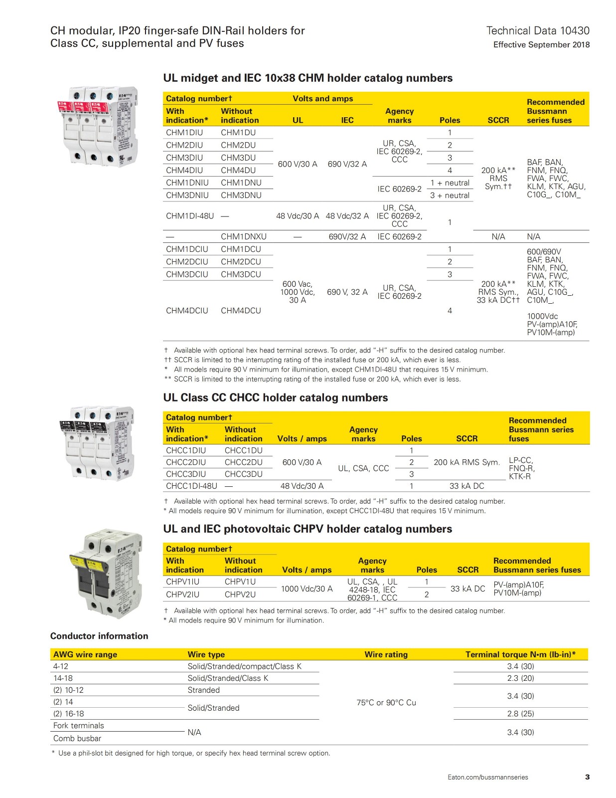 CHPV1U系列熔斷器座選型 CHPV1U系列熔斷器座選型
