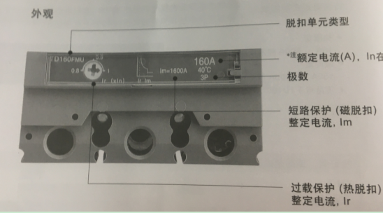 適用于TD/TS隔離塑殼斷路器的熱磁脫扣單元 適用于TD/TS隔離塑殼斷路器的熱磁脫扣單元